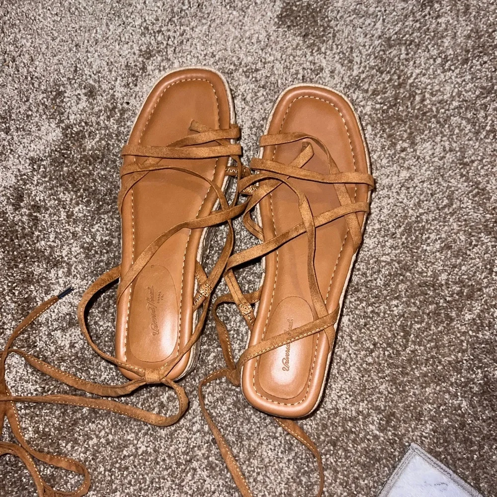 Target Tan Espadrille Sandals